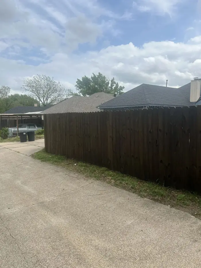 Exterior Fence Staining &mdash; RGS General Contracting