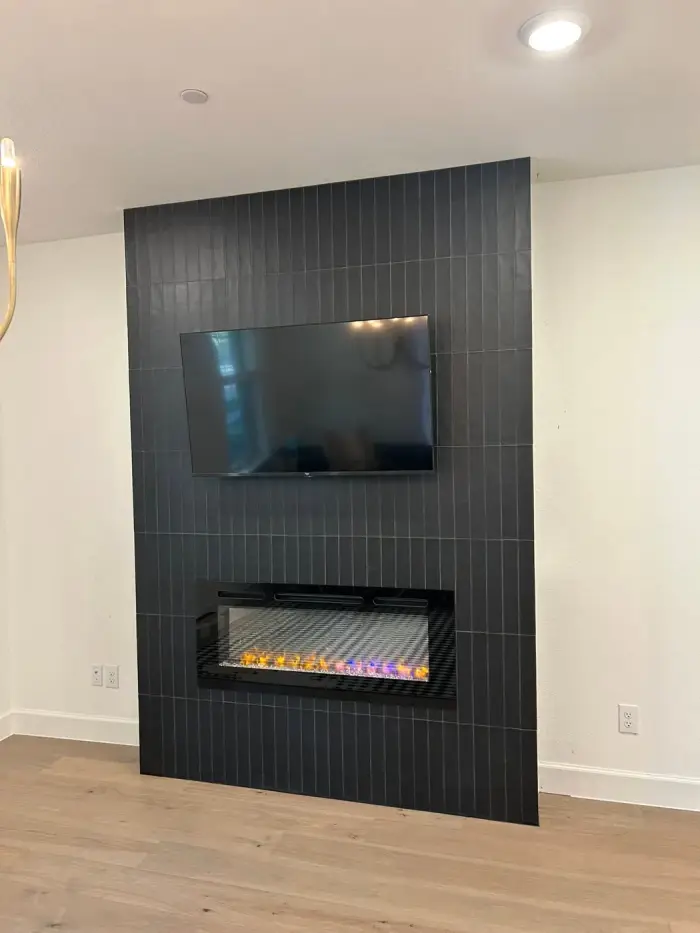 Fireplace Feature Wall &mdash; RGS General Contracting