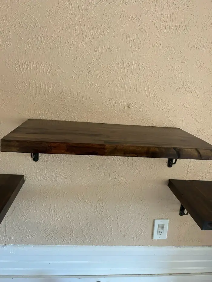 Custom Wood Shelf Install &mdash; RGS General Contracting
